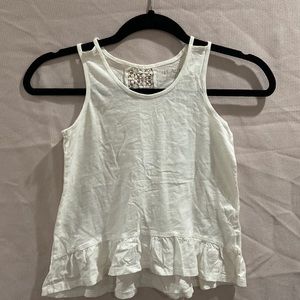 Children’s place girls ruffle tank top